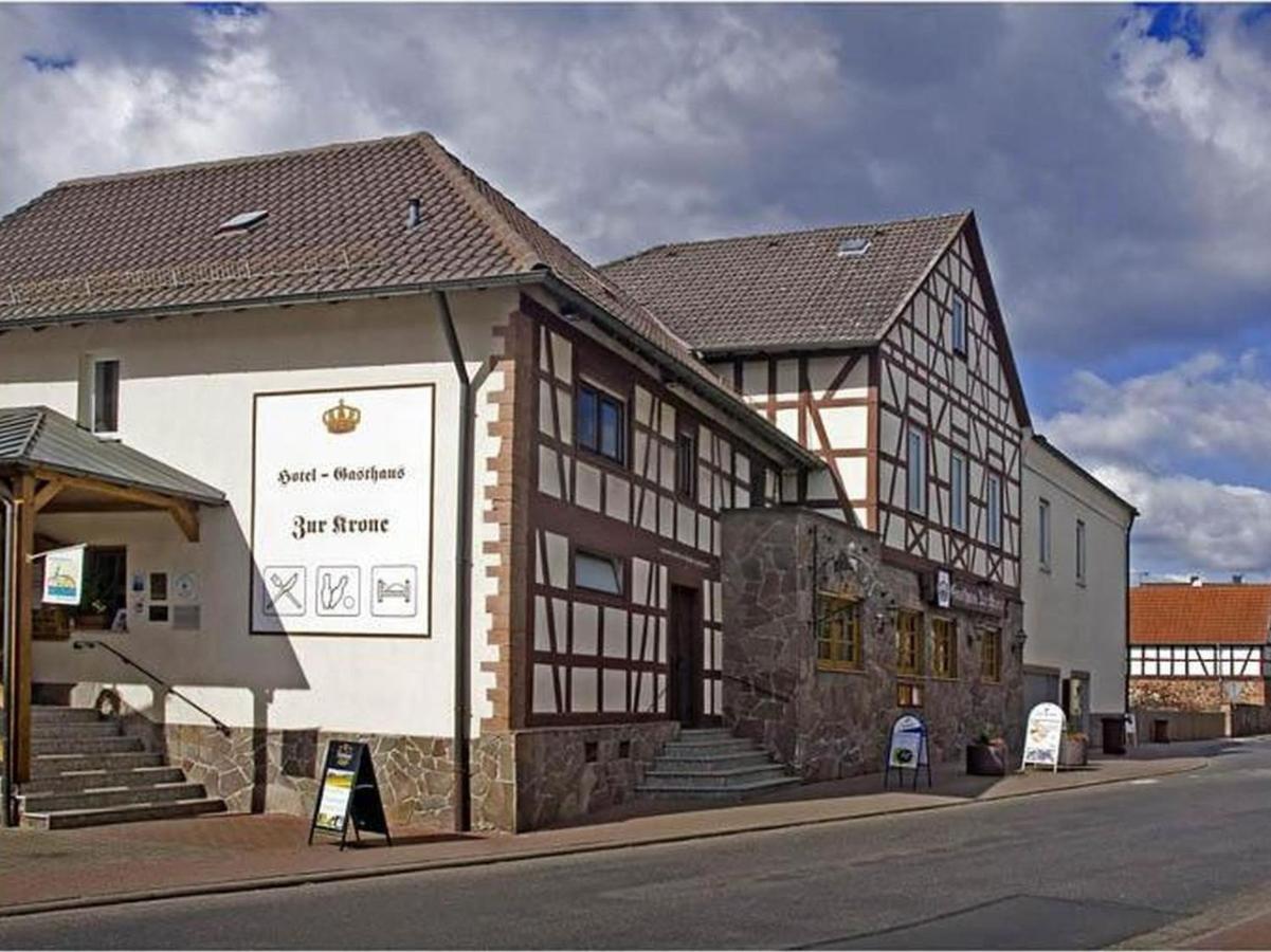 Hotel Zur Krone Ronneburg  Экстерьер фото